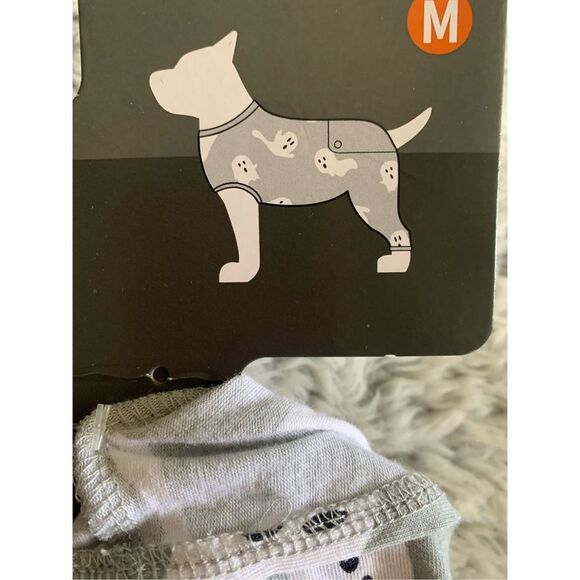 Ghost Halloween Dog Pjs Size M - Picture 9 of 13